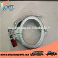 concrete pump pipe clamp China wholesale wire rope fasteners concrete pump rubber hose clamp